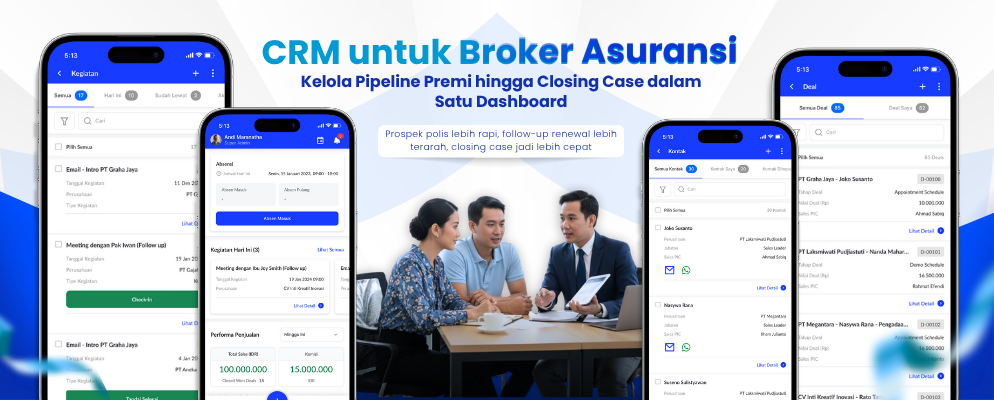 Solusi CRM Terstruktur untuk Kontrol Pipeline & Tender Broker Asuransi